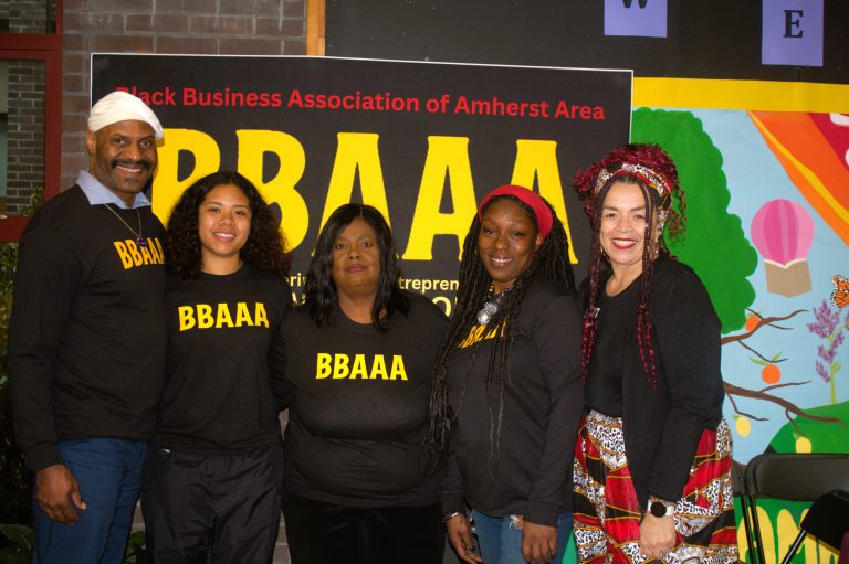 BBAAA Member and Town Official at Amherst Global Village Festival